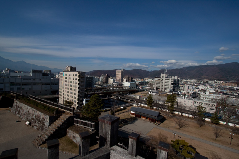 本丸からの眺め