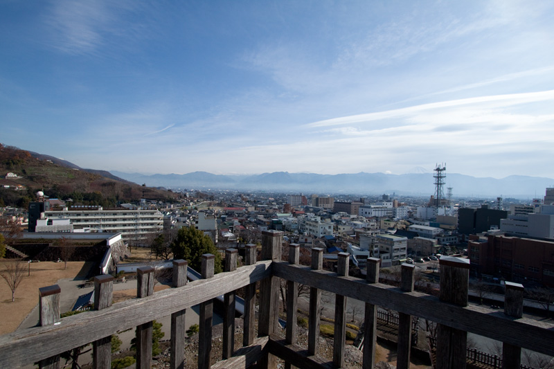 本丸からの眺め