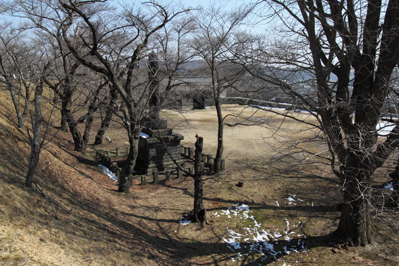 白河小峰城本丸