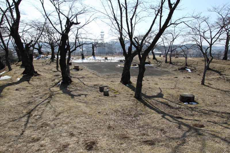 白河小峰城本丸