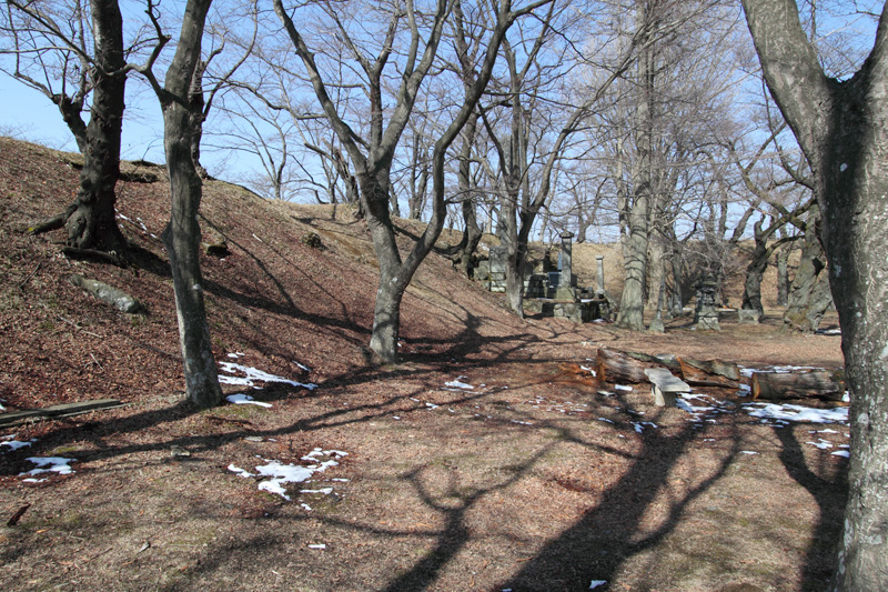 白河小峰城本丸