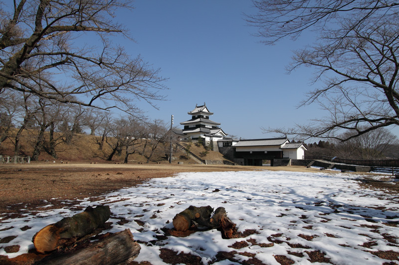白河小峰城本丸