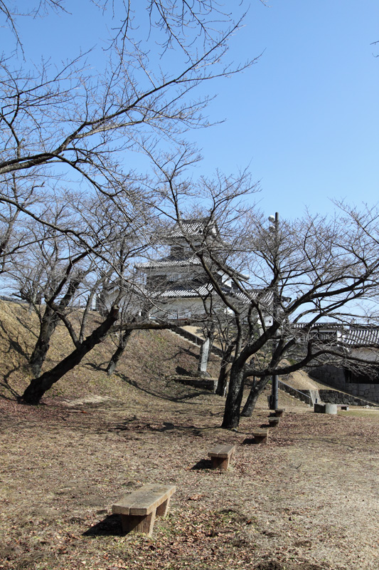 白河小峰城本丸
