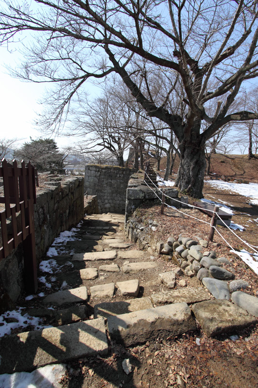 白河小峰城桜御門跡